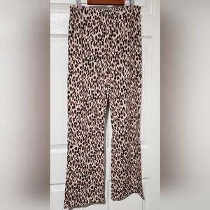 Cheetah Print flowy pj pants